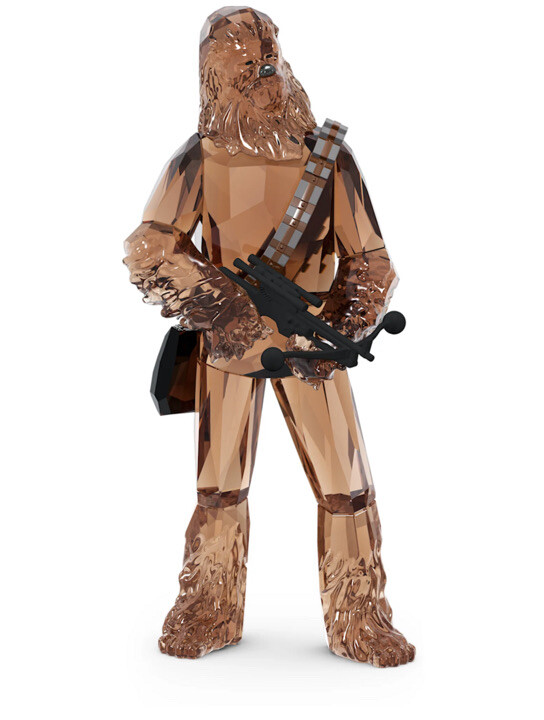 NIB Swarovski Star Wars Chewbacca Wookiee Warrior Crystal Figurine #5597043