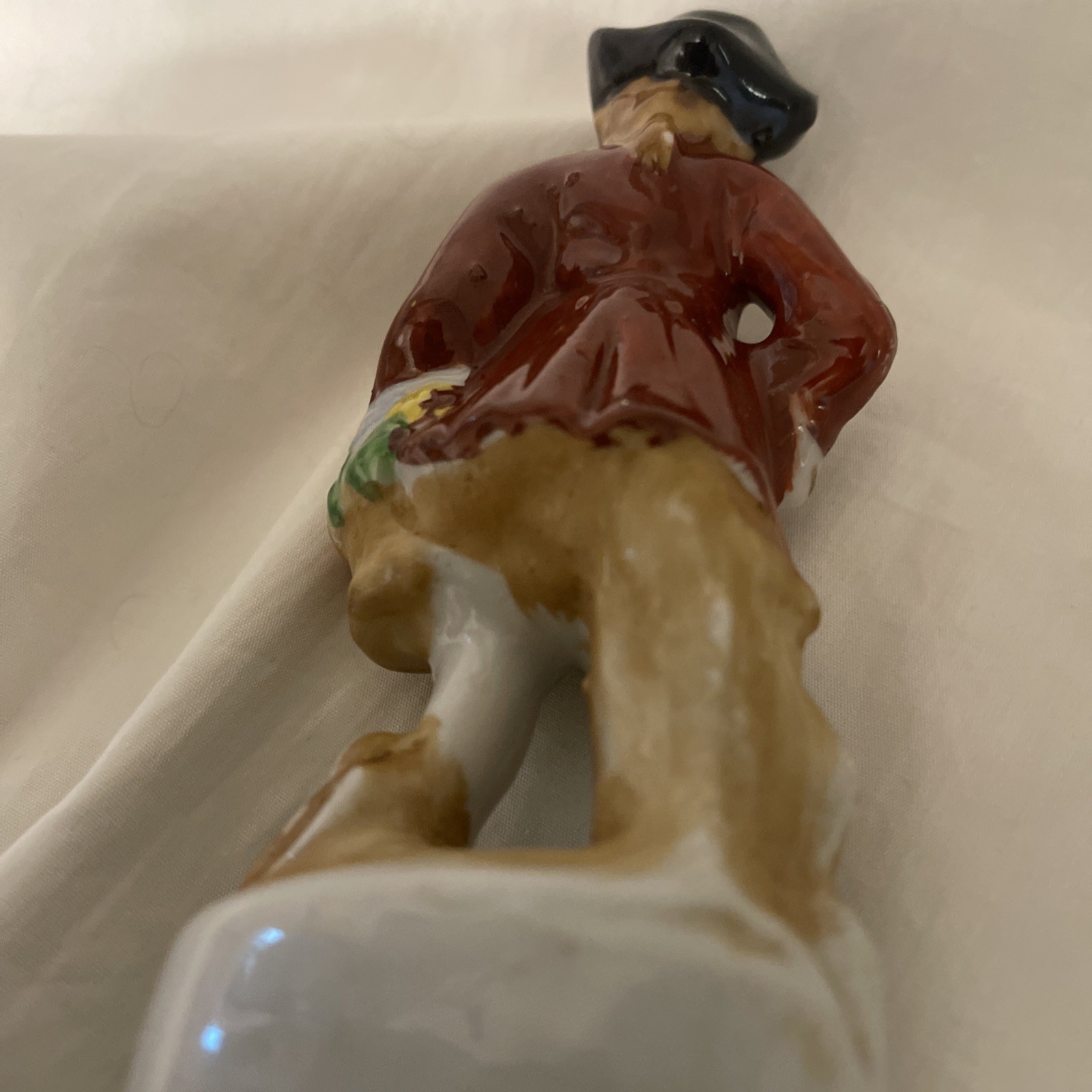 Vintage Colonial Boy Figurine made in Japan 5 1/2in tall