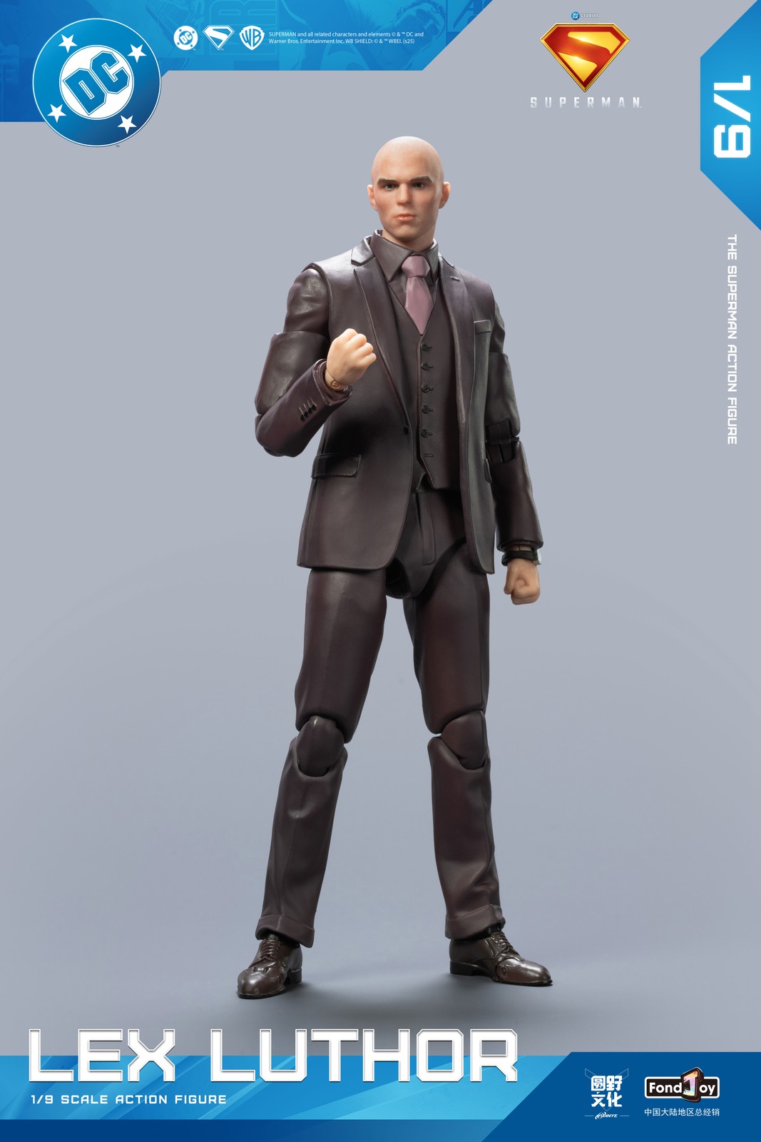 FondJoy DC Movie Series The Superman 2025 Lex Luthor 1/9 Scale Action Figure