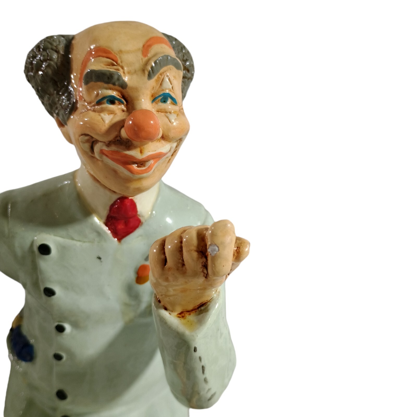 Vintage Judis Pastime Collector Clown Dentist Figure W/ Pliers 12″ Handmade