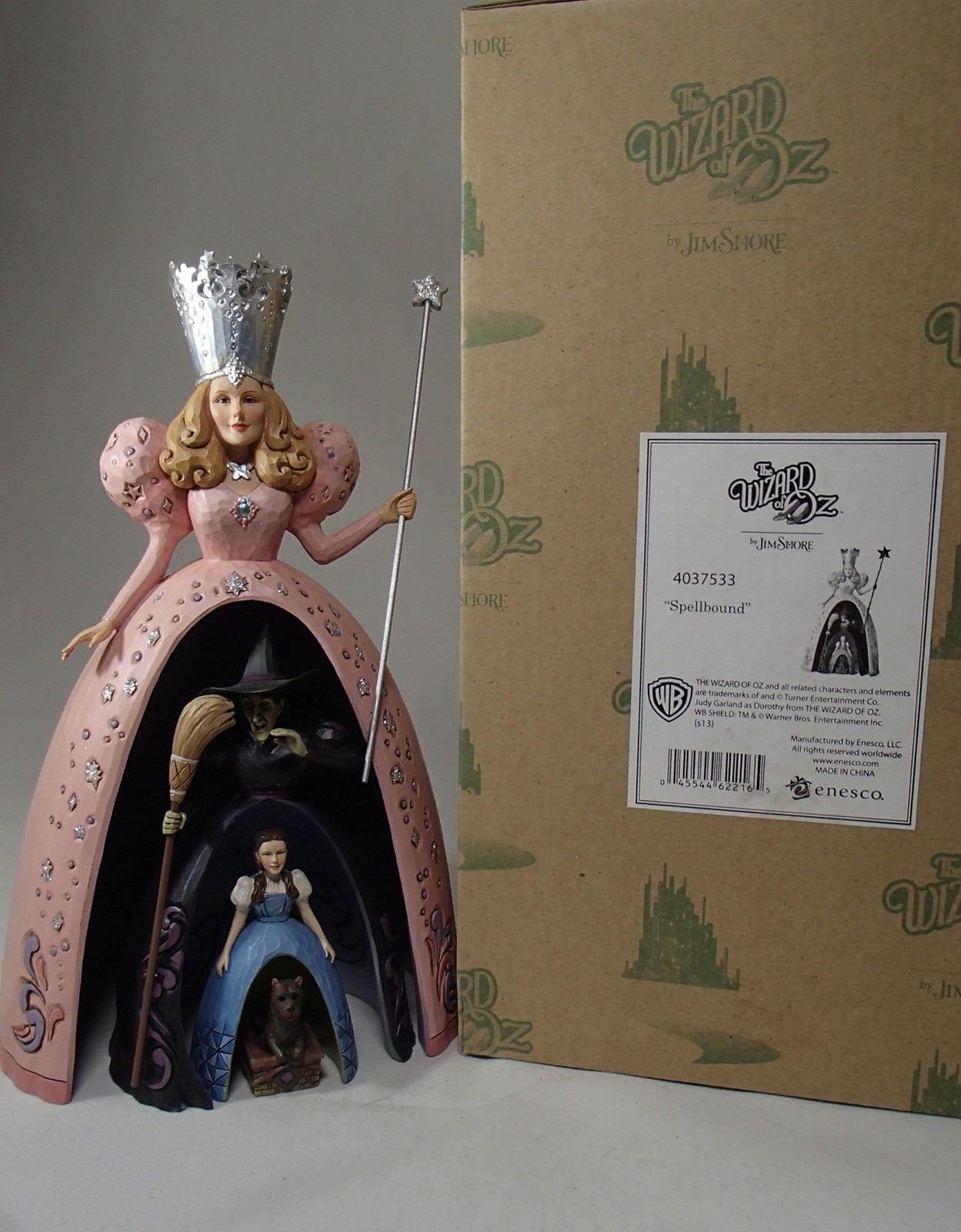 Jim Shore The Wizard of Oz SPELLBOUND Nesting Doll Figurine 4037533 WIICKED
