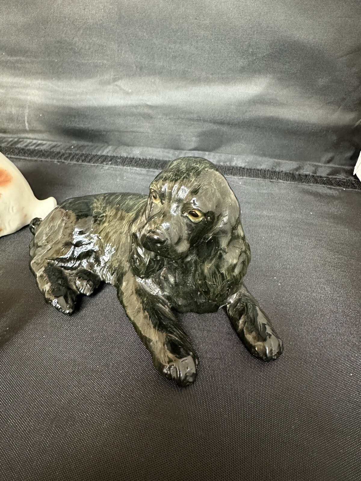 Lot Of 4 Vintage Mid-century Dogs Spaniel, Boxer, Golden & Black Labrador Retr