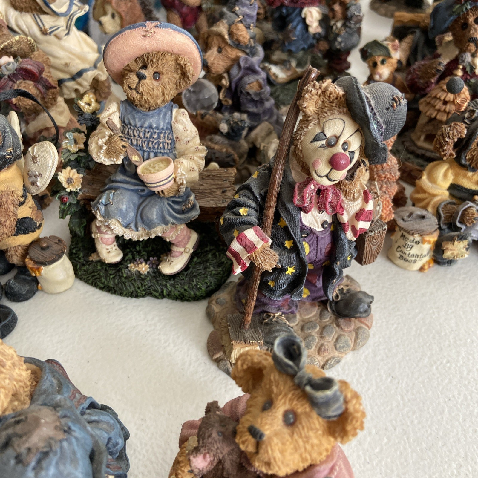 Boyds Bear Lot of more then 29 Mixed Resin Figurines BUNDLE Collection