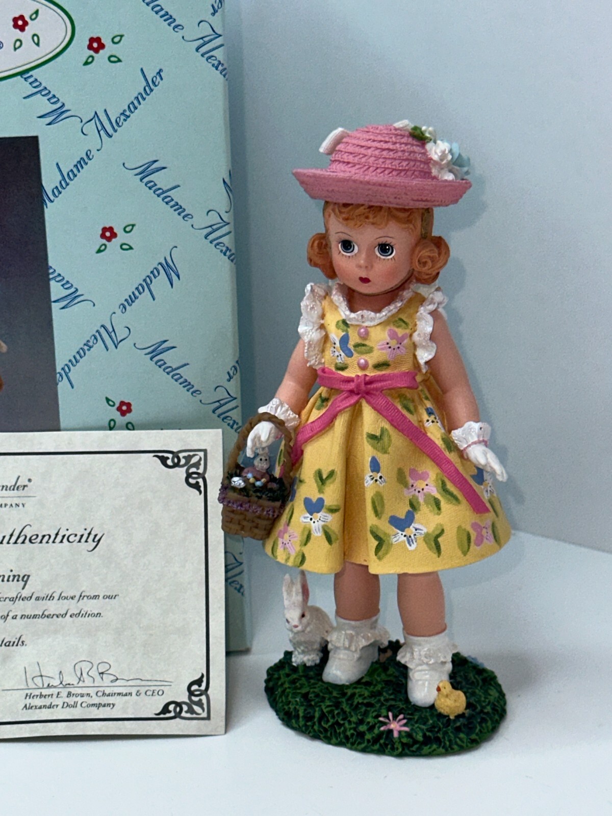 Madame Alexander Spring Morning 1999 Figurine 90440 Edition/PC# E1/240 MIB