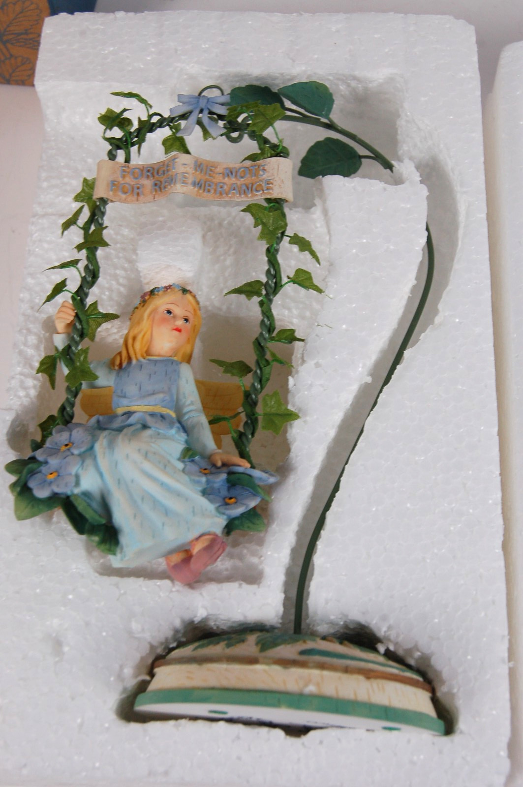 Demdaco Wildflower Angels Thoughts Of You Forget-Me-Nots For Remembrance