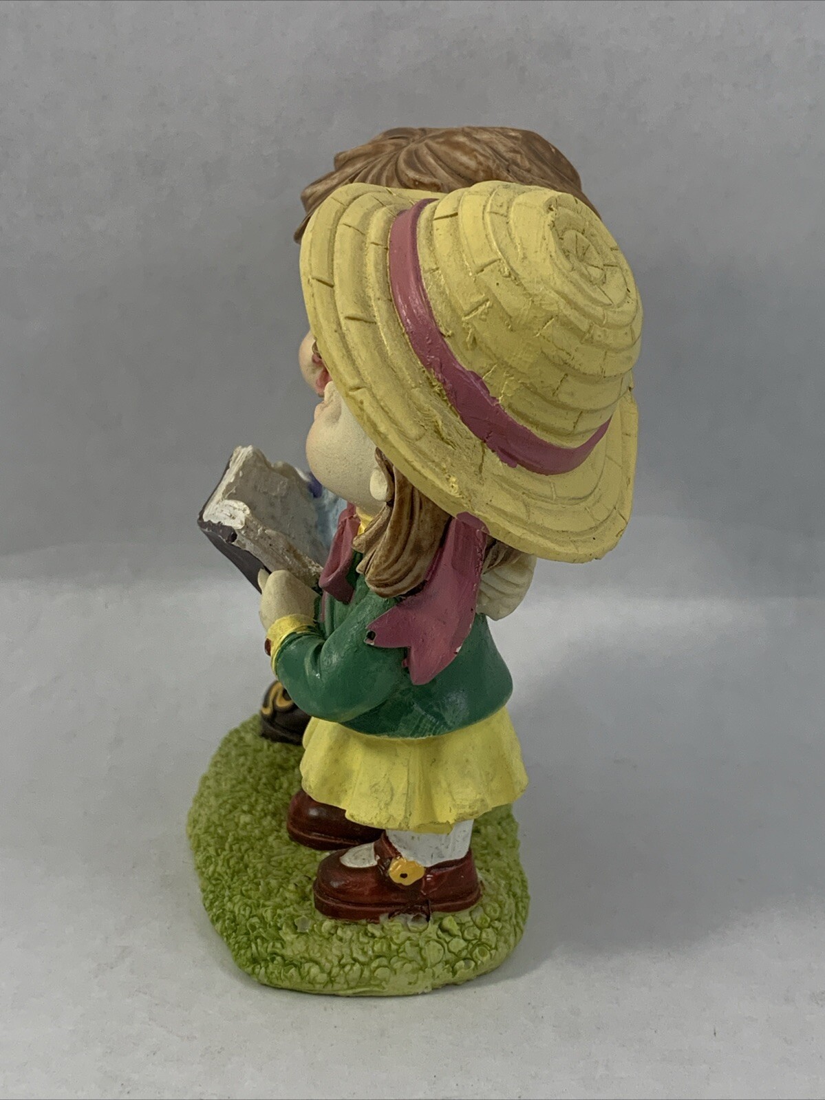 Tender Times Singing Girl & Boy Figurine 4 Inch Vintage Choir Children Cute