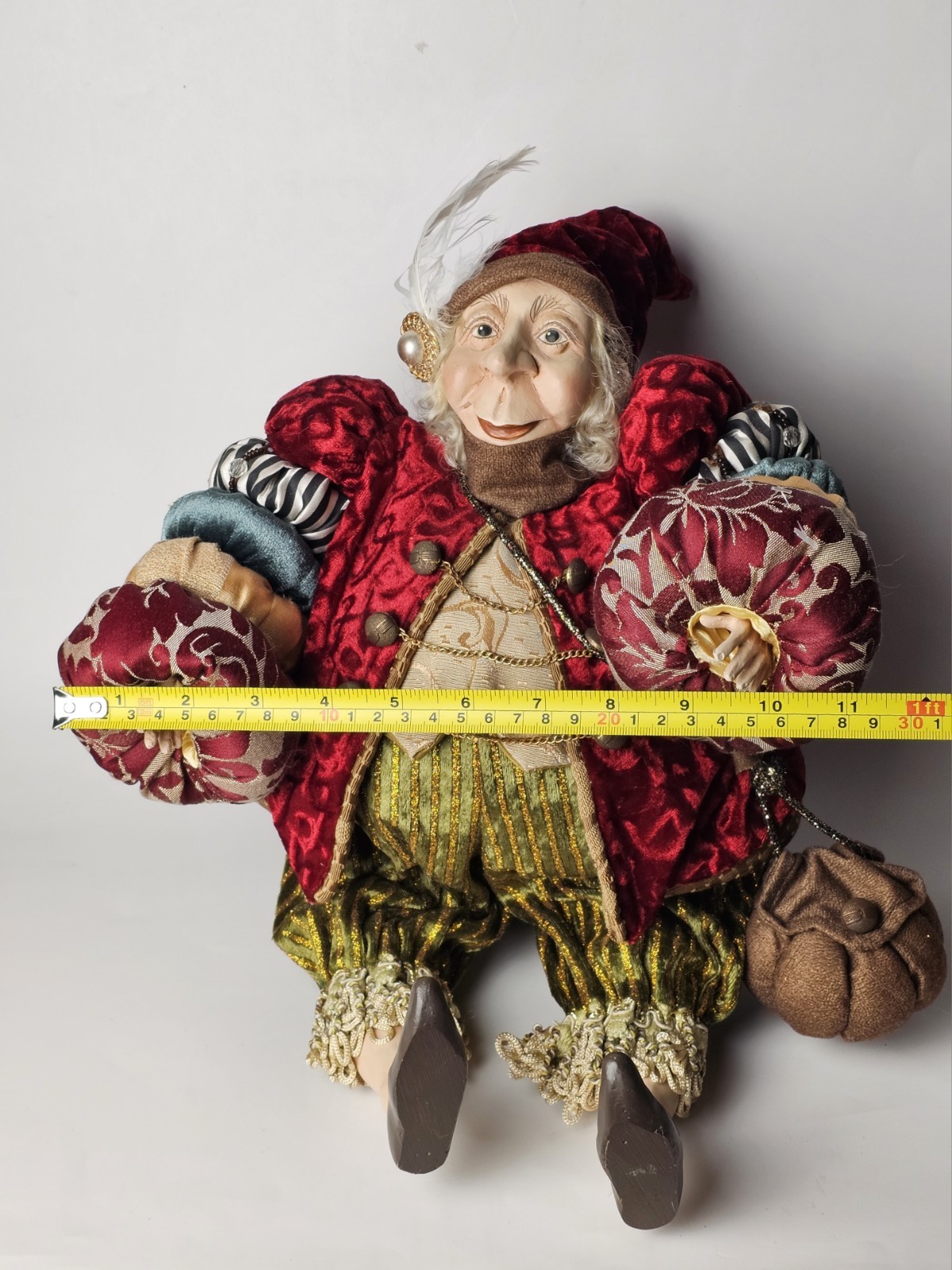 Vintage The Lam Lee Group Shakespearean Jester Fairie Elf Doll Collectable
