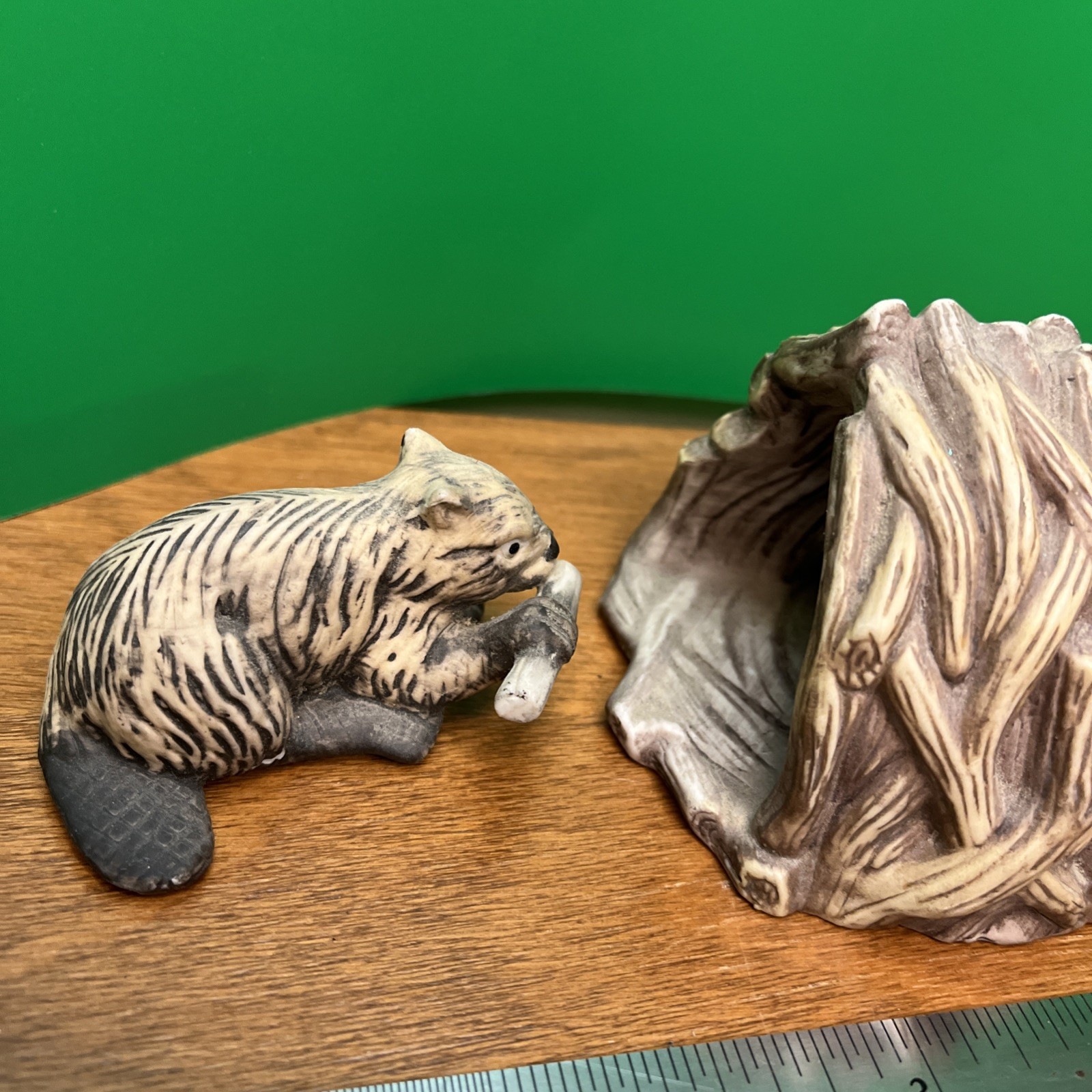 1984 Woodland Surprises Beaver – Franklin Porcelain – Jacqueline B Smith