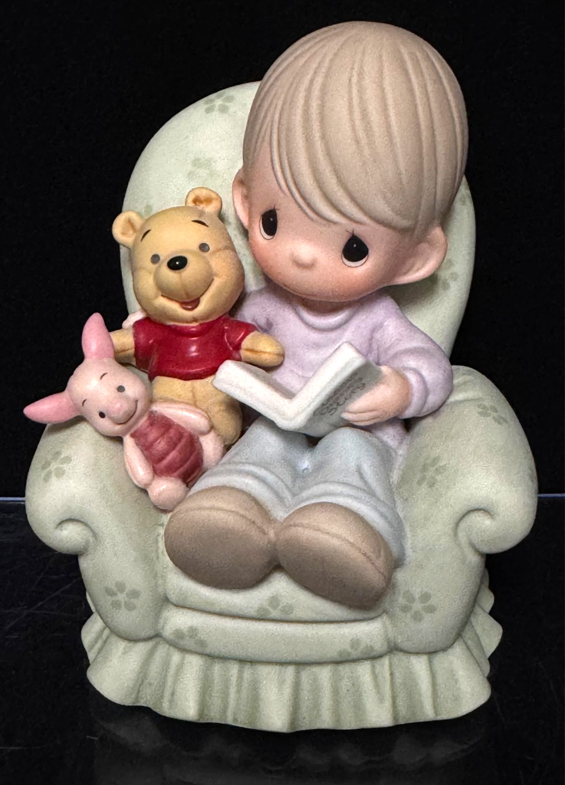 Precious Moments Disney Pooh Figurine Everything’s Better With A Friends 2005