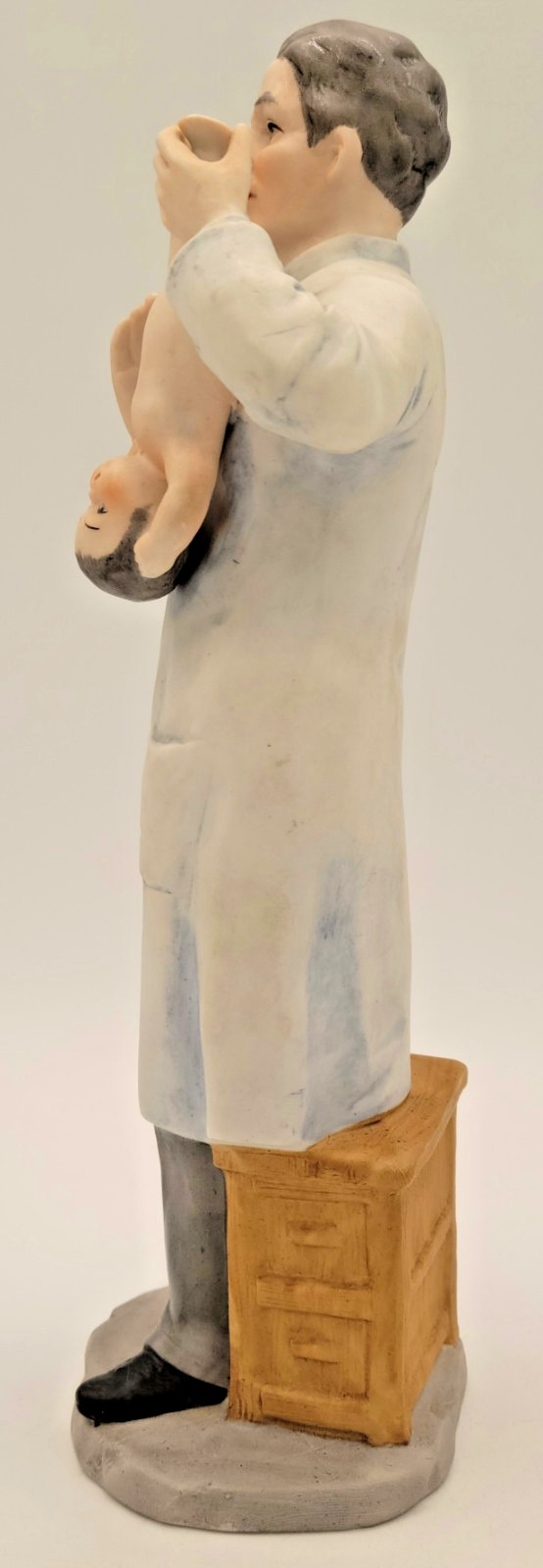 Alfro Alfretto London Porcelain Figurine Doctor Obstetrician Vintage FREE SHIP