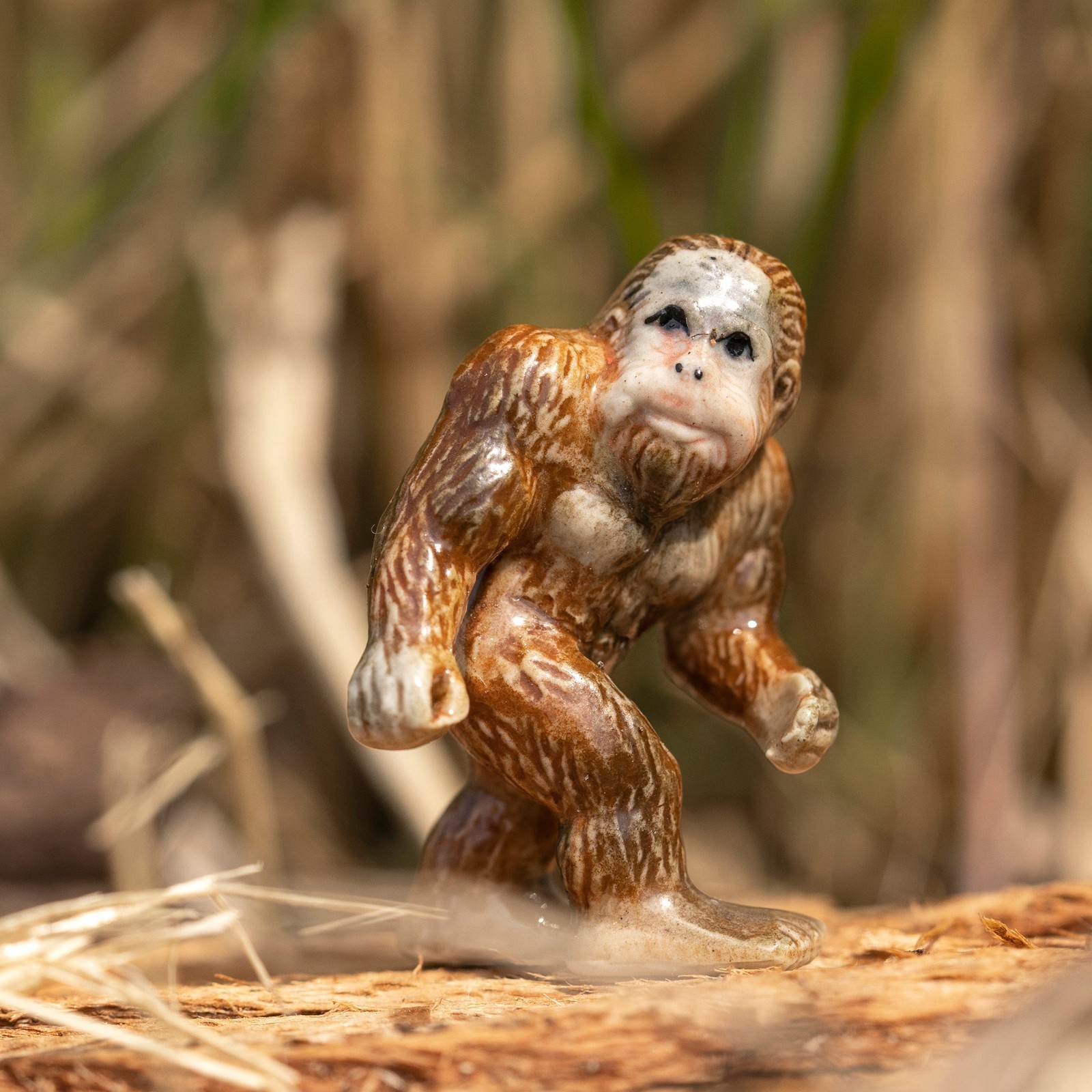 Little Critterz Cryptozoology Sasquatch “Bigfoot” – Miniature Porcelain Figurine