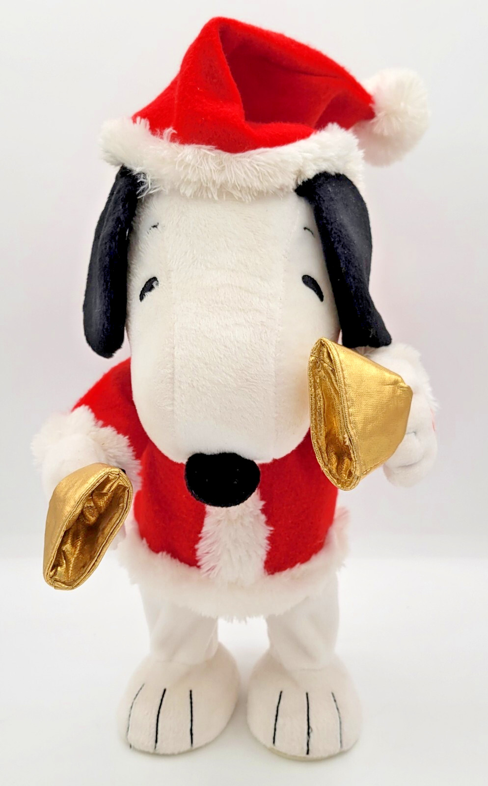 Hallmark Peanuts SNOOPY Bell Ringer Animated Christmas Musical Plush 13″ VIDEO!
