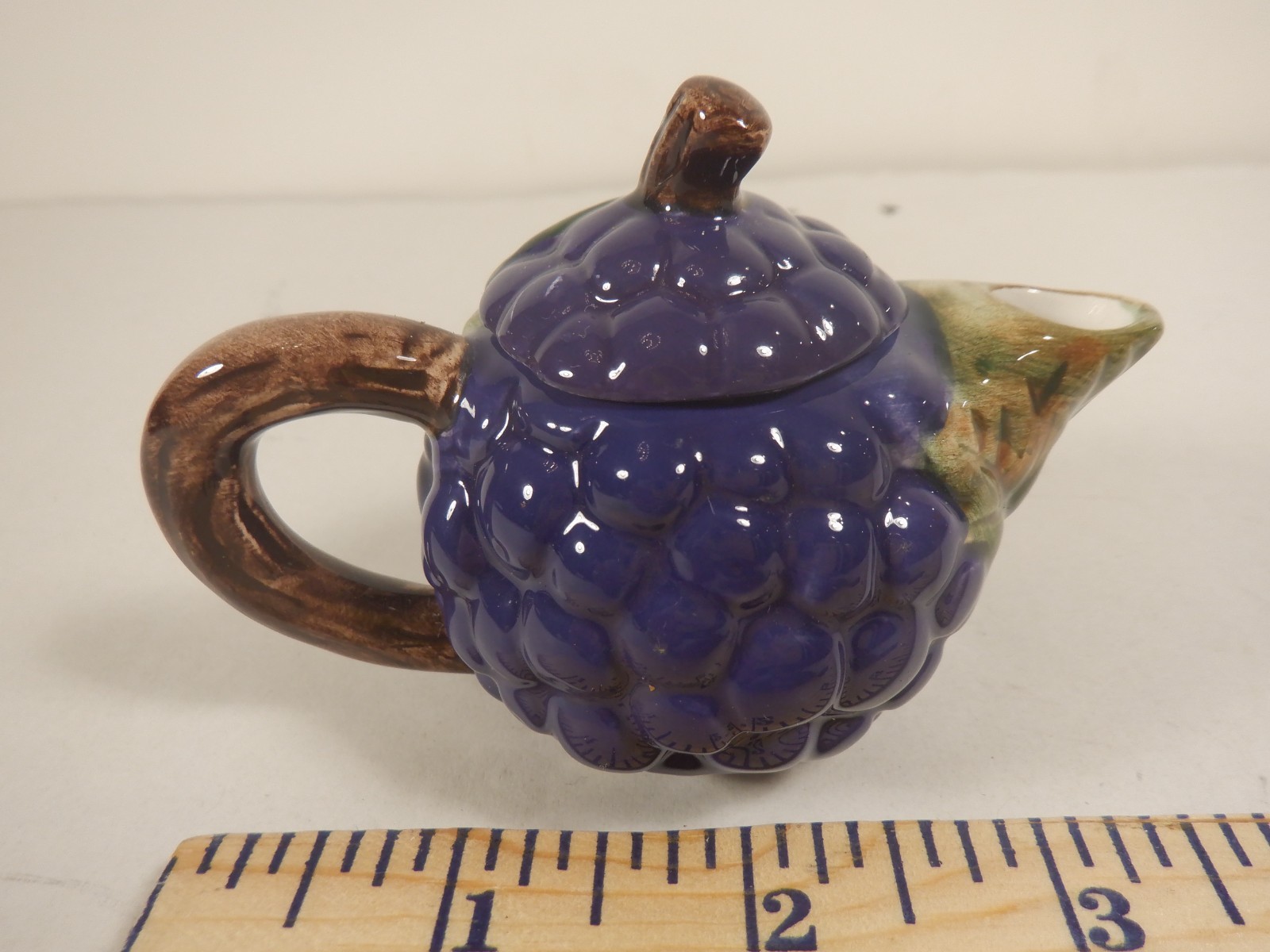 Miniature Grape Teapot Collectable by Wang’s International