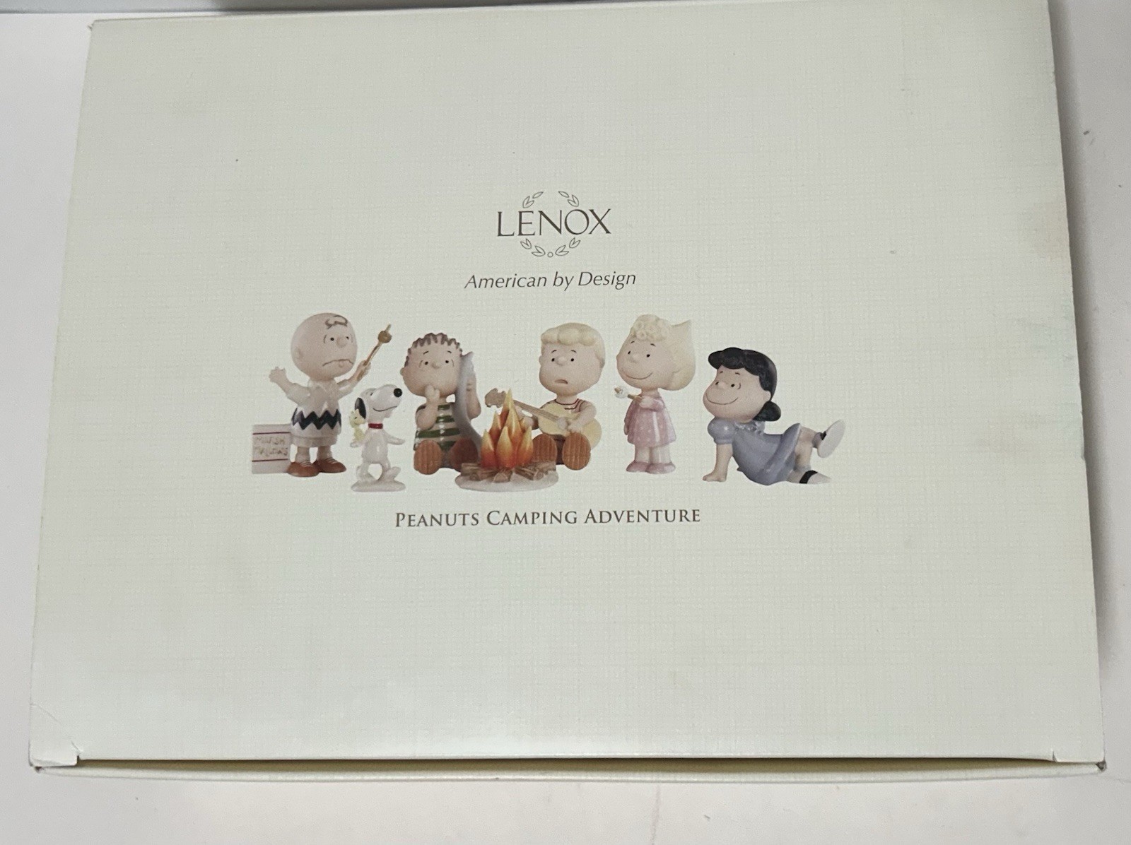 Lenox Peanuts “Camping Adventure” Complete Set Of 7-COA & Original Box