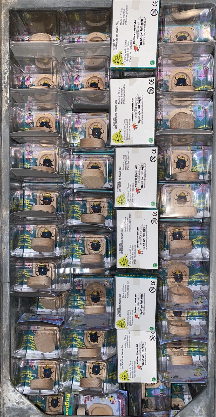 LOT OF 291 Vintage Y2K Bug Bugtown Bugs Lord Howard’s Hand Carved RARE!