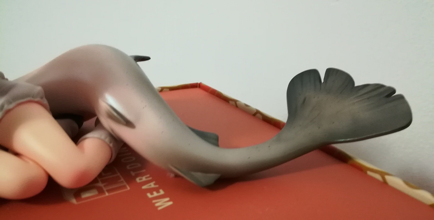 WeArtDoing Limited Edition Grey / Silver Salmon Fairy Resin Art Statue Figure