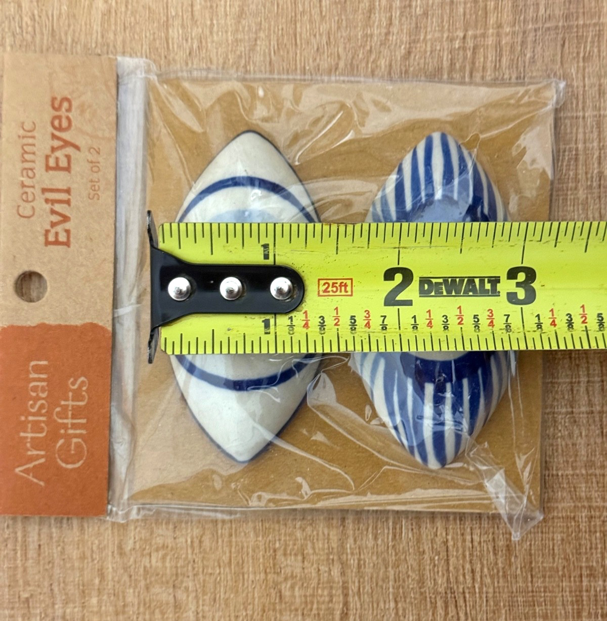 New World Market Ceramic Evil Eye Wall Hanging Decor Art Ornaments Evil Eyes #1