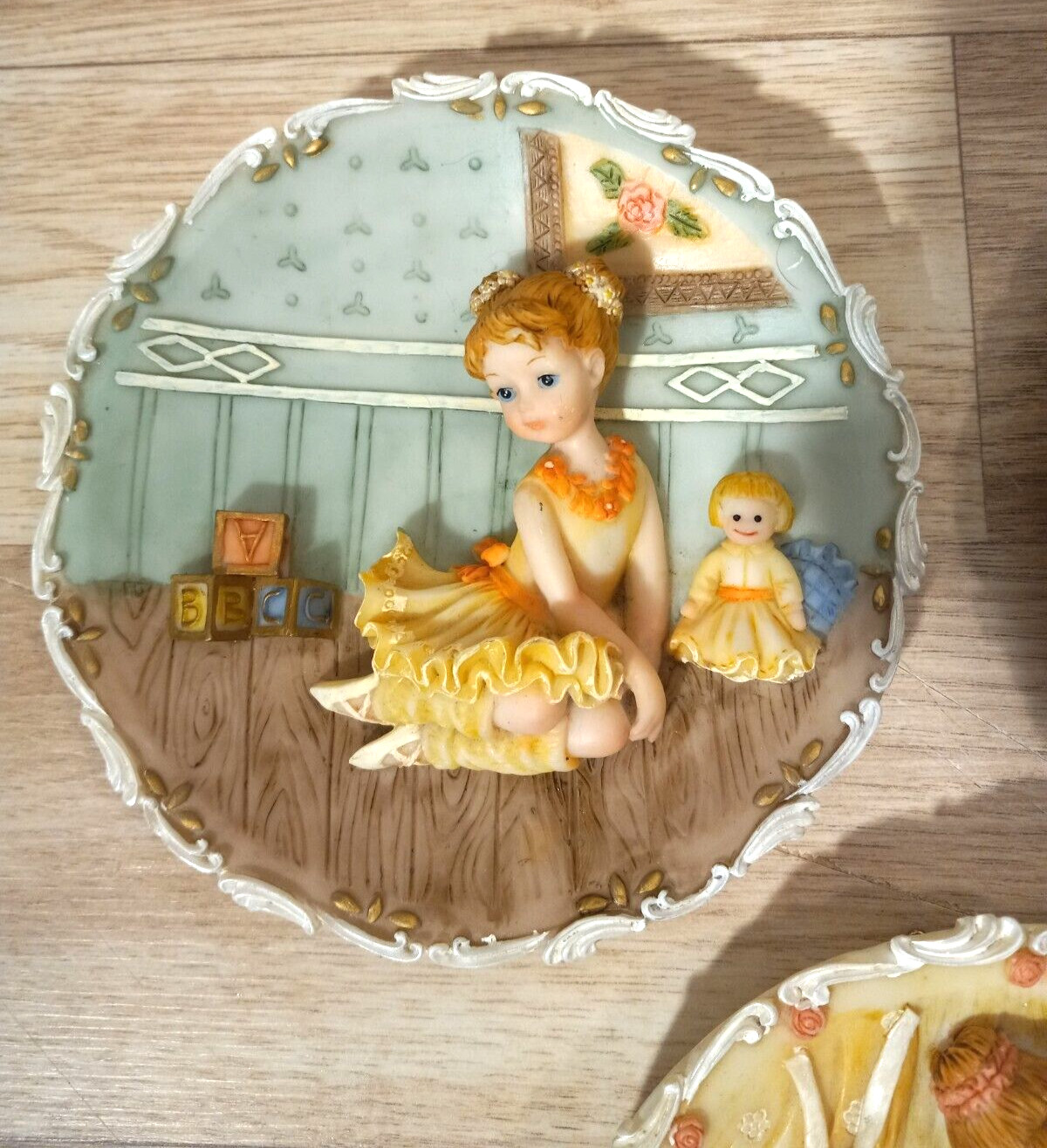 3x Turtle King Corp Ballerina 3D Wall Art Hanging Decor Resin