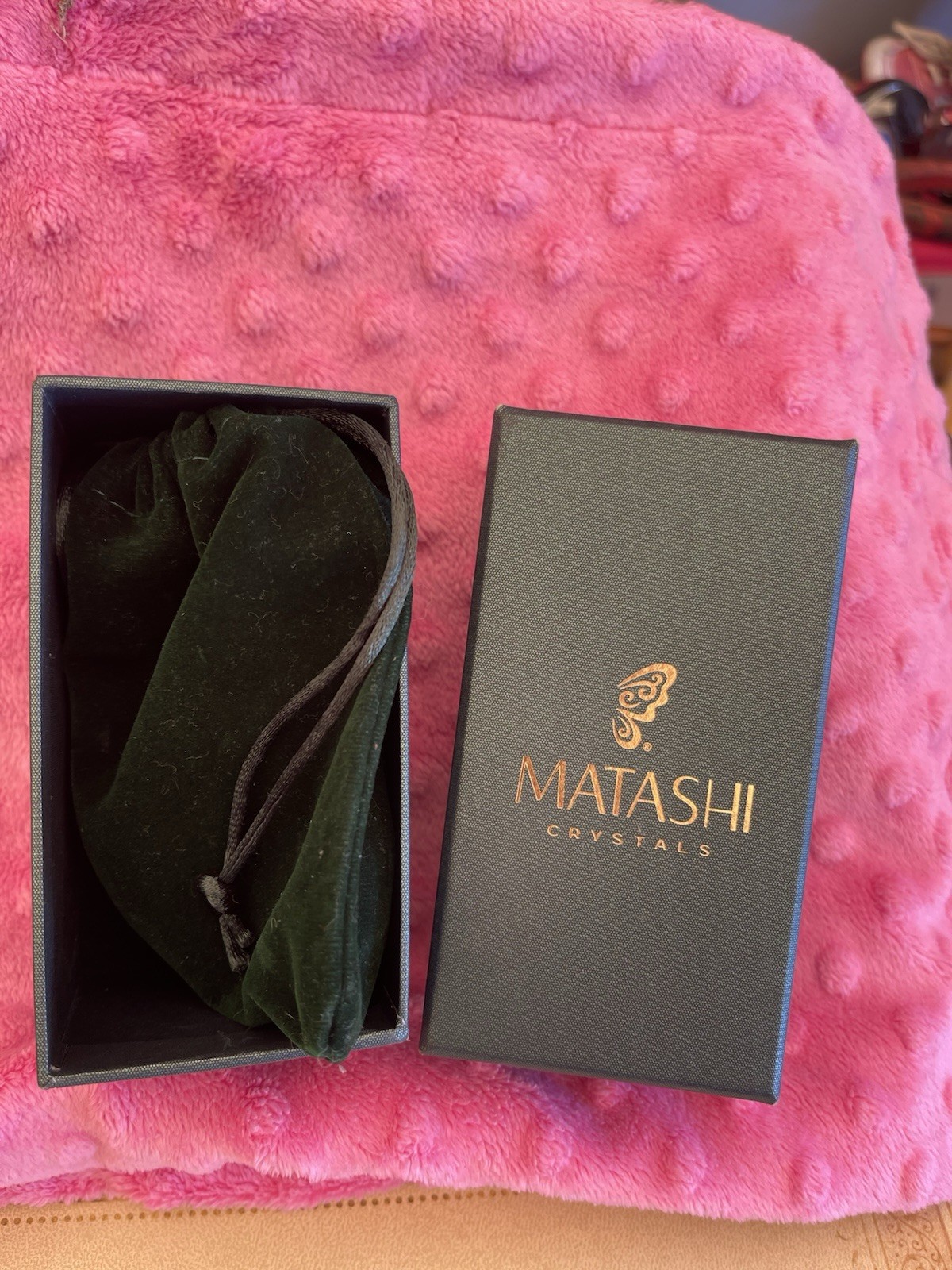 Matashi Crystals Gold Plated Violin Figurine with Clear Crystals, Boxed