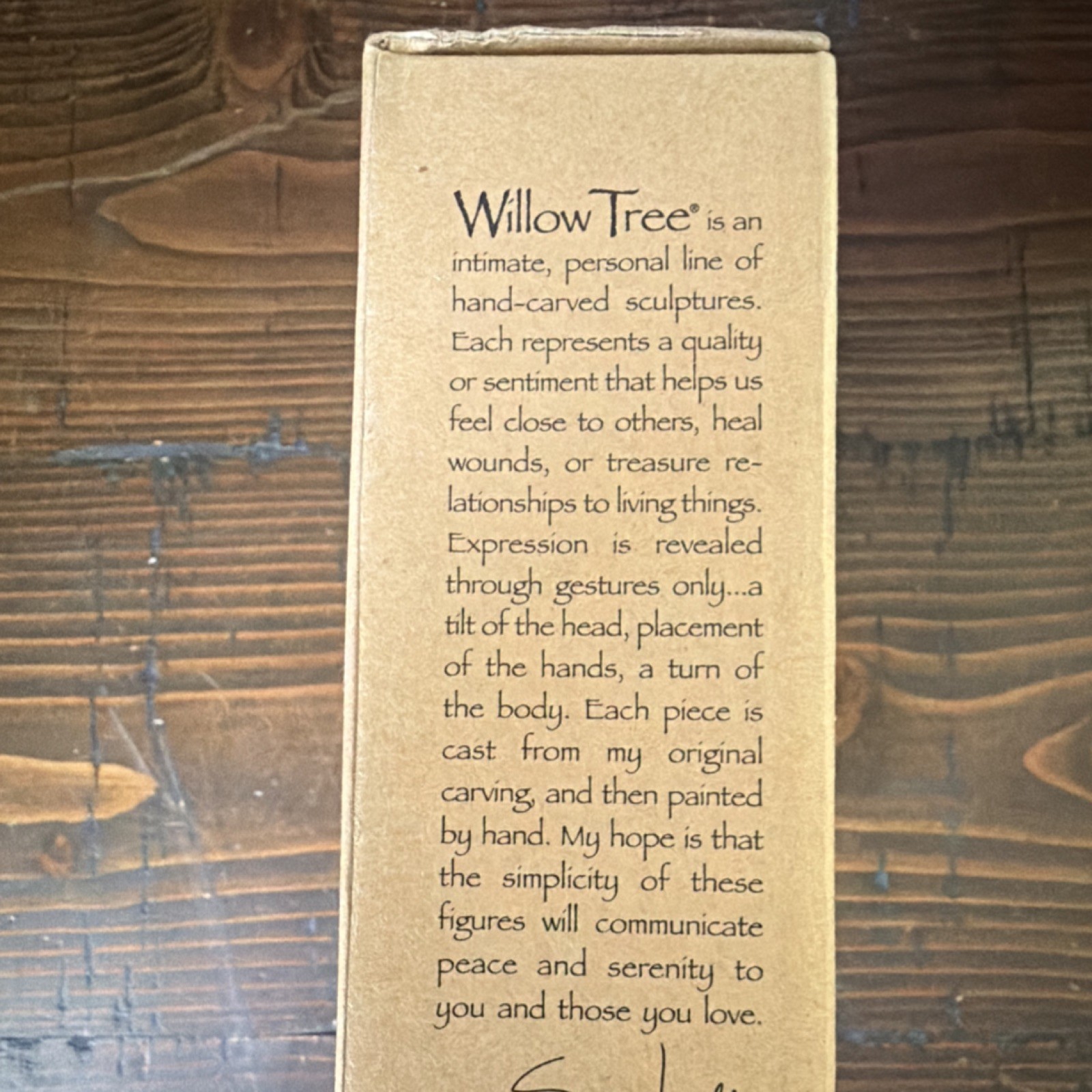 Willow Tree Friendship Figurine Susan Lordi Resin Hand Painted Modern Sculpture