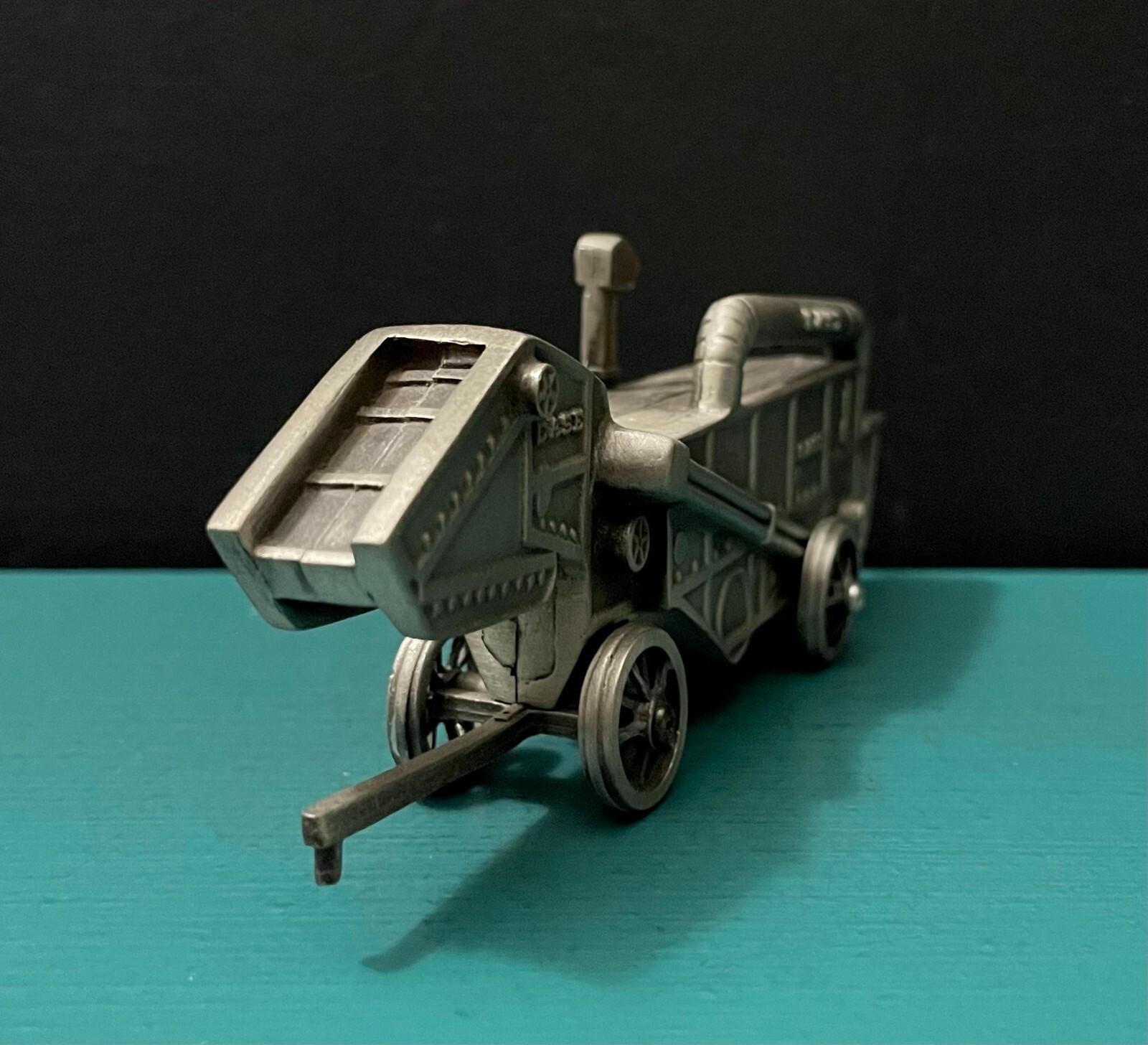 Spec Cast Pewter Case Thresher 150th Anniv. Farm Tool Equipment Model Figurine