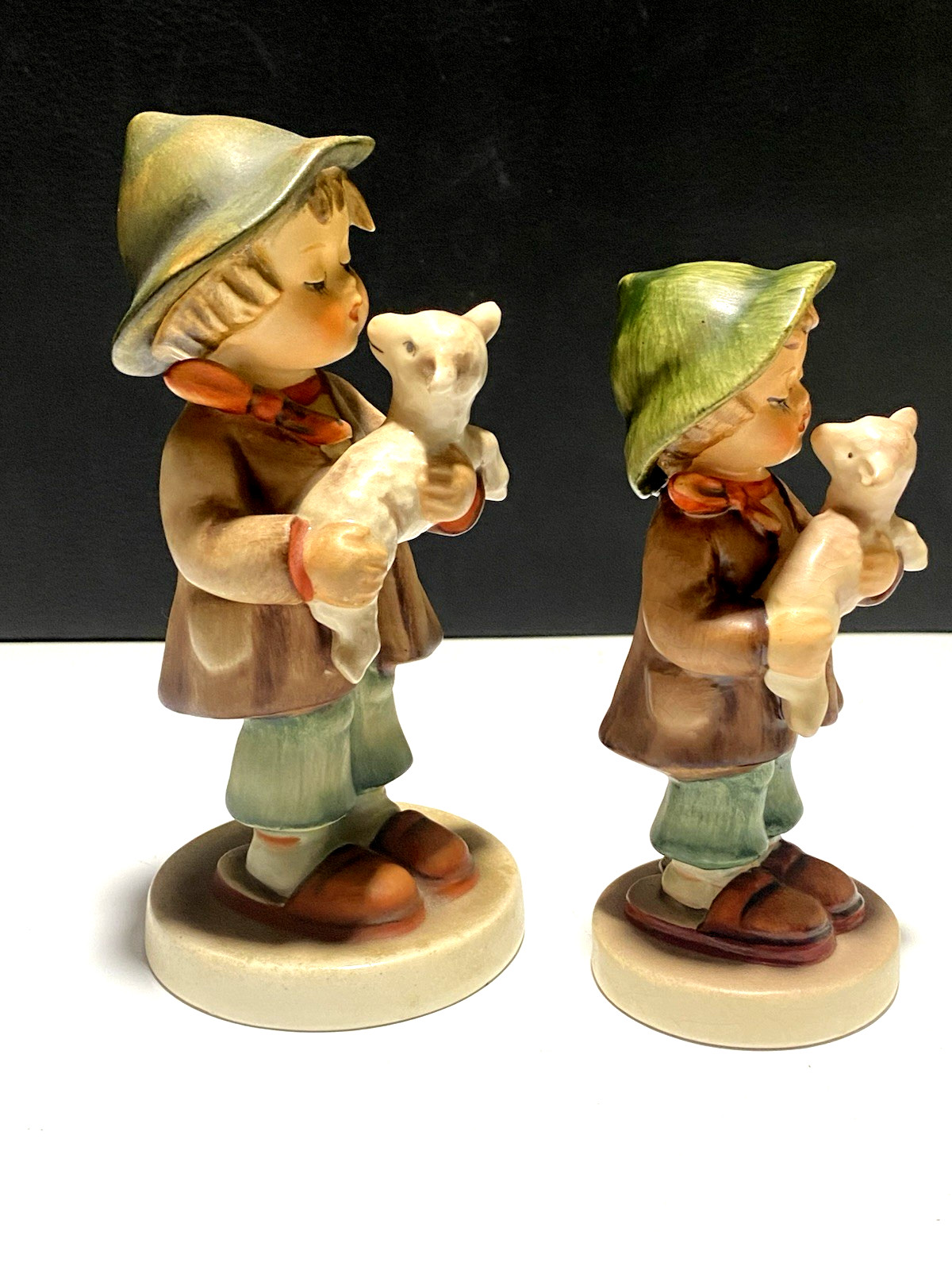 Hummel Goebel Figurine ”THE LOST SHEEP”#68/0….5.5 in” Lot of 2