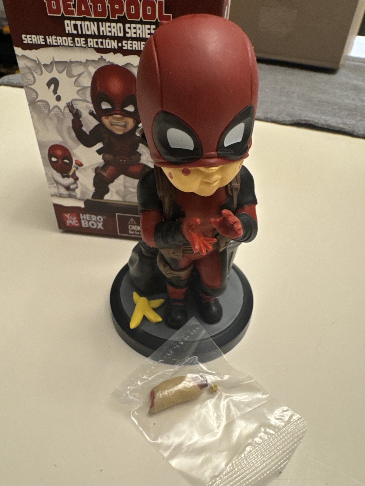Marvel DEADPOOL Action Hero Series – 6 Blind Box Figures Revealed Set with Chase