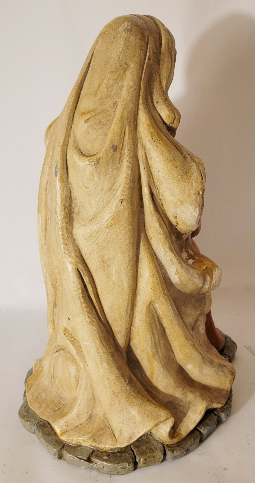 Vintage Virgin Mary Kneeling Nativity Statue Catholic Madonna Church Large 16″