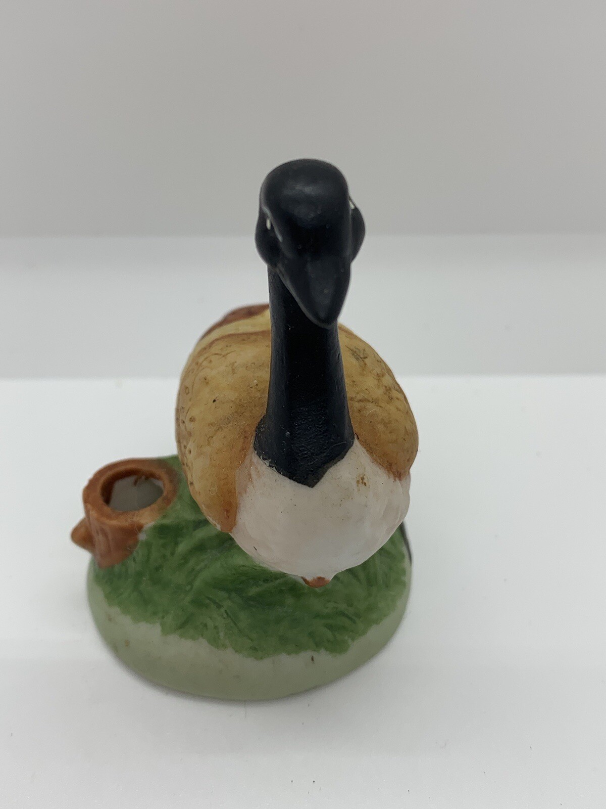 Vintage Biedermann Porcelain Figurines Pair Of Canada Geese Goose Sri Lanka READ