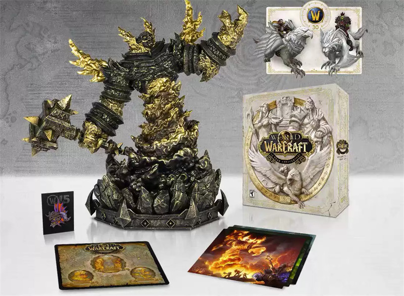 World of Warcraft Ragnaros the Firelord Annual limited edition New In Stock
