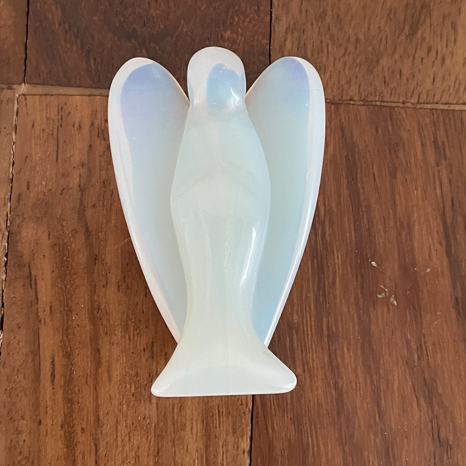 Artistone Guardian Angel Healing Opalite Gemstone Figurine 2″ Hope Calm Healing