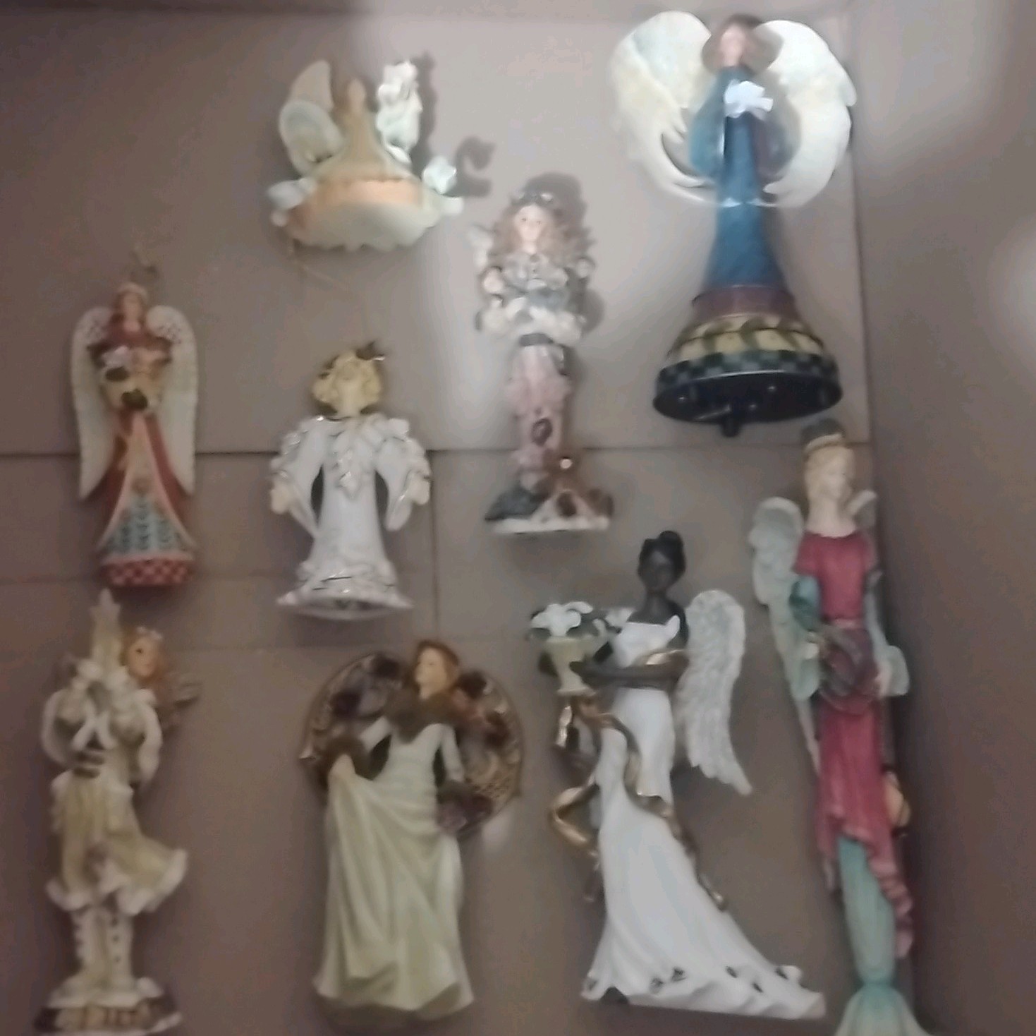 Antique Angels & Figurines Lot of 9