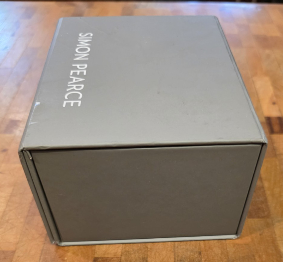 Simon Pearce EMPTY BOX ONLY for Crystal Angel or Similar w/Care Card FREE S&H