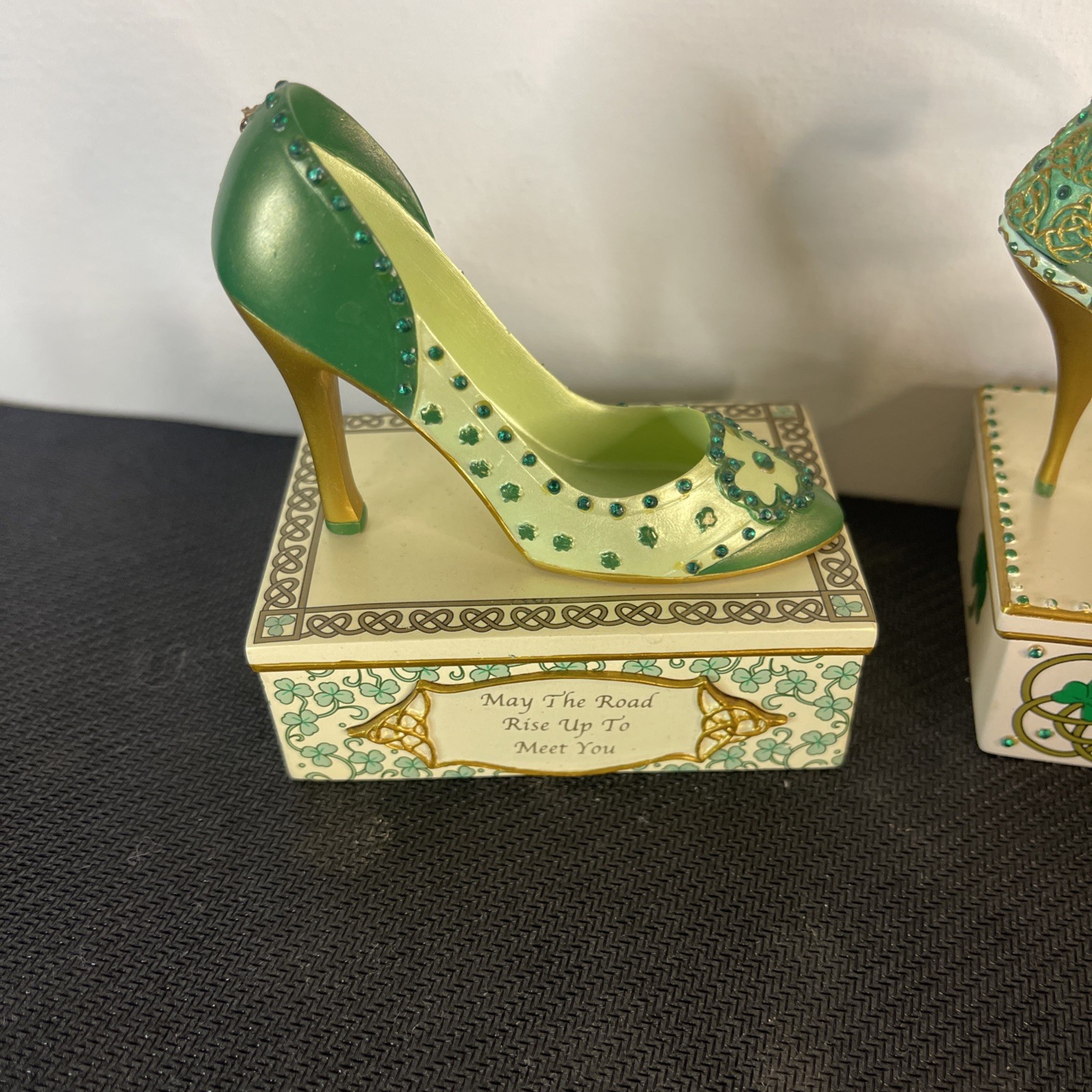 Lot Of 5 Hamilton Irish Blessings Shoe Collection! Great Collectible Lot!