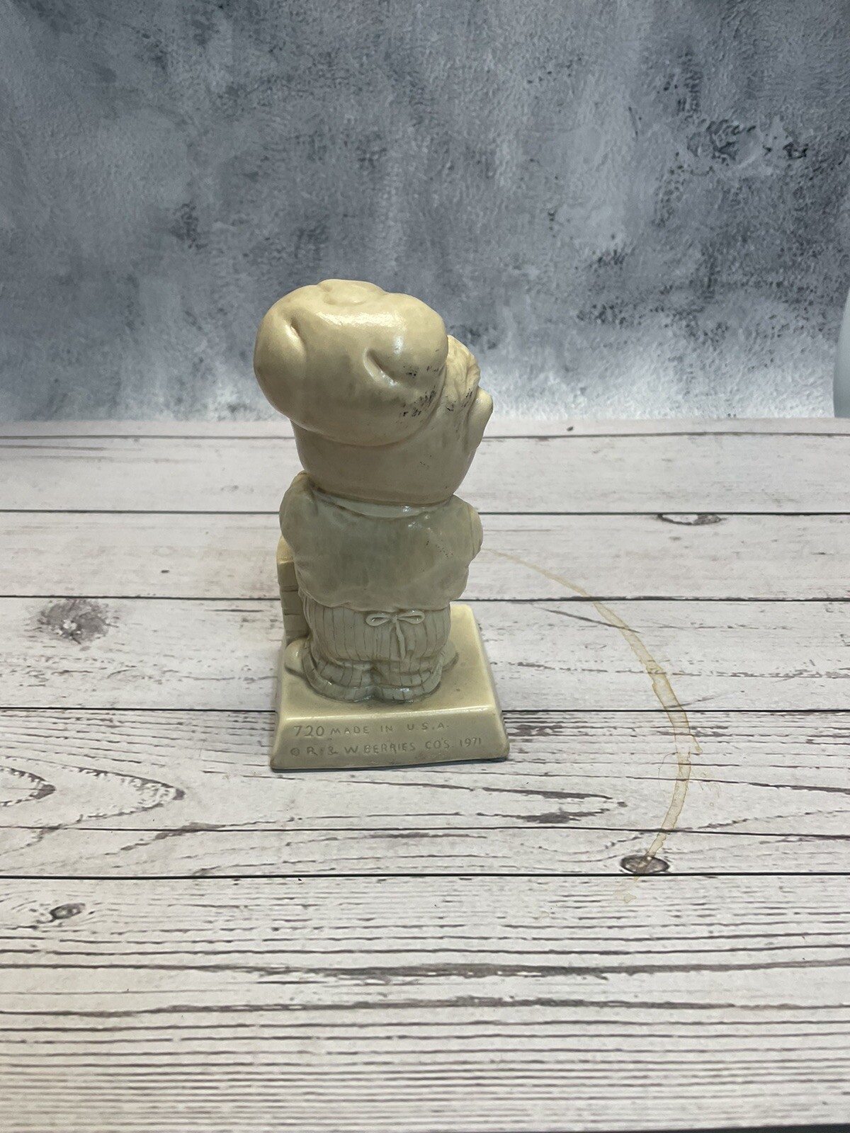 1971 I LOVE YOU DAD R.W. Berries Co’s. Figurine Statue Only 720 Made