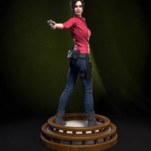 Claire Redfield 1-6 Resin Figure Hand Painted -Collectible