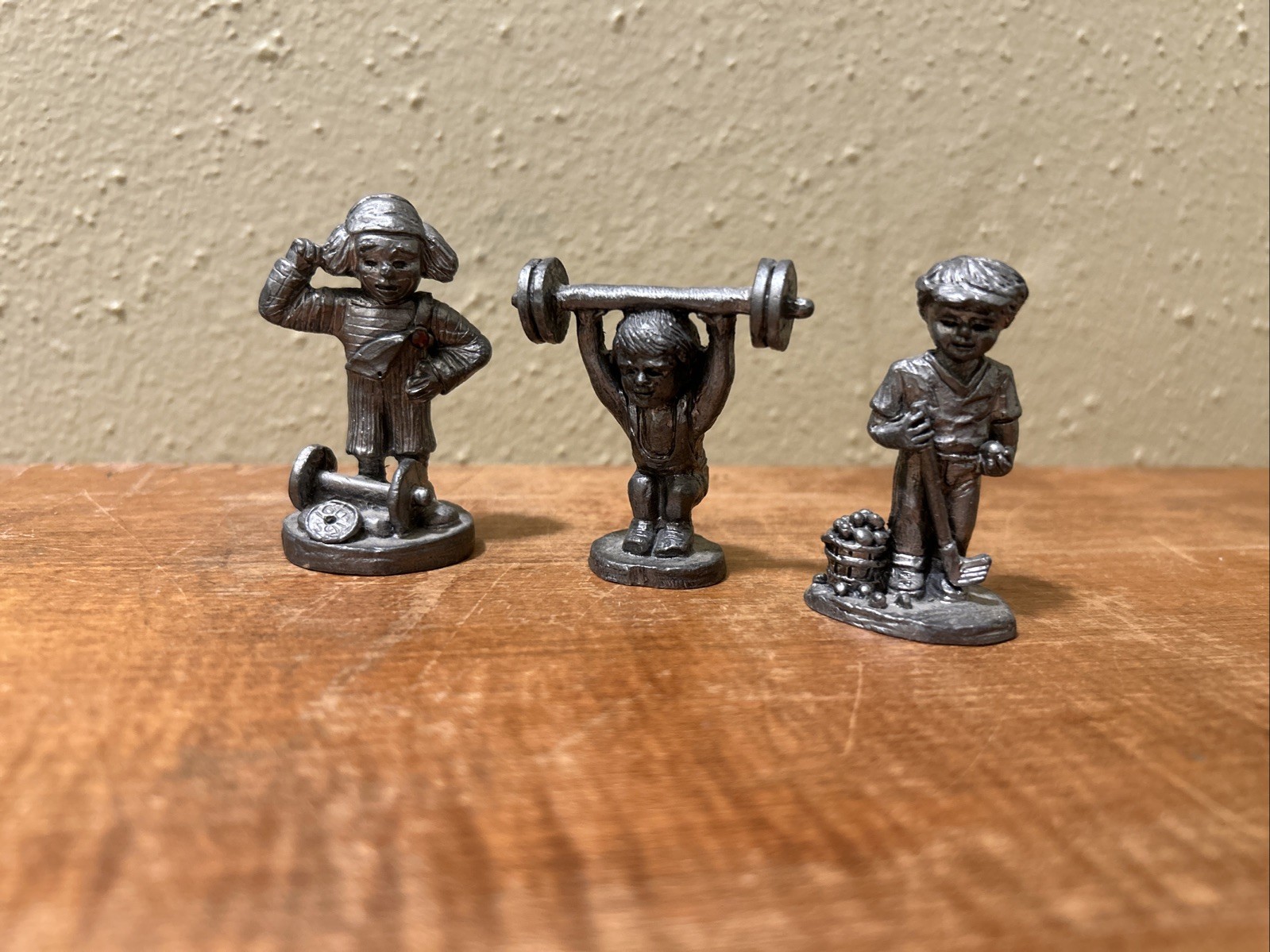 Vintage Michael Ricker Pewter Lot(3)