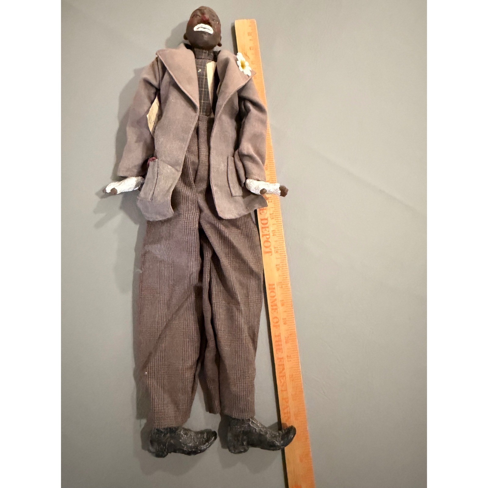 Cecil The Clown Doll Unisex Brown Vintage Art Karen Germany