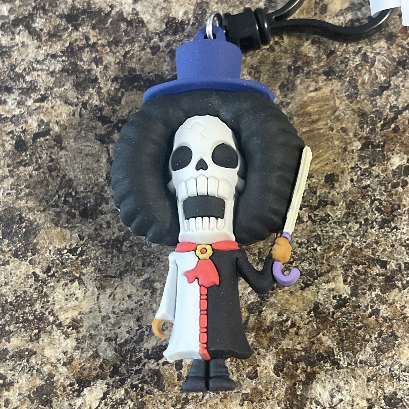 One Piece Series 2 Figural Bag Clip 3 Inch Brook