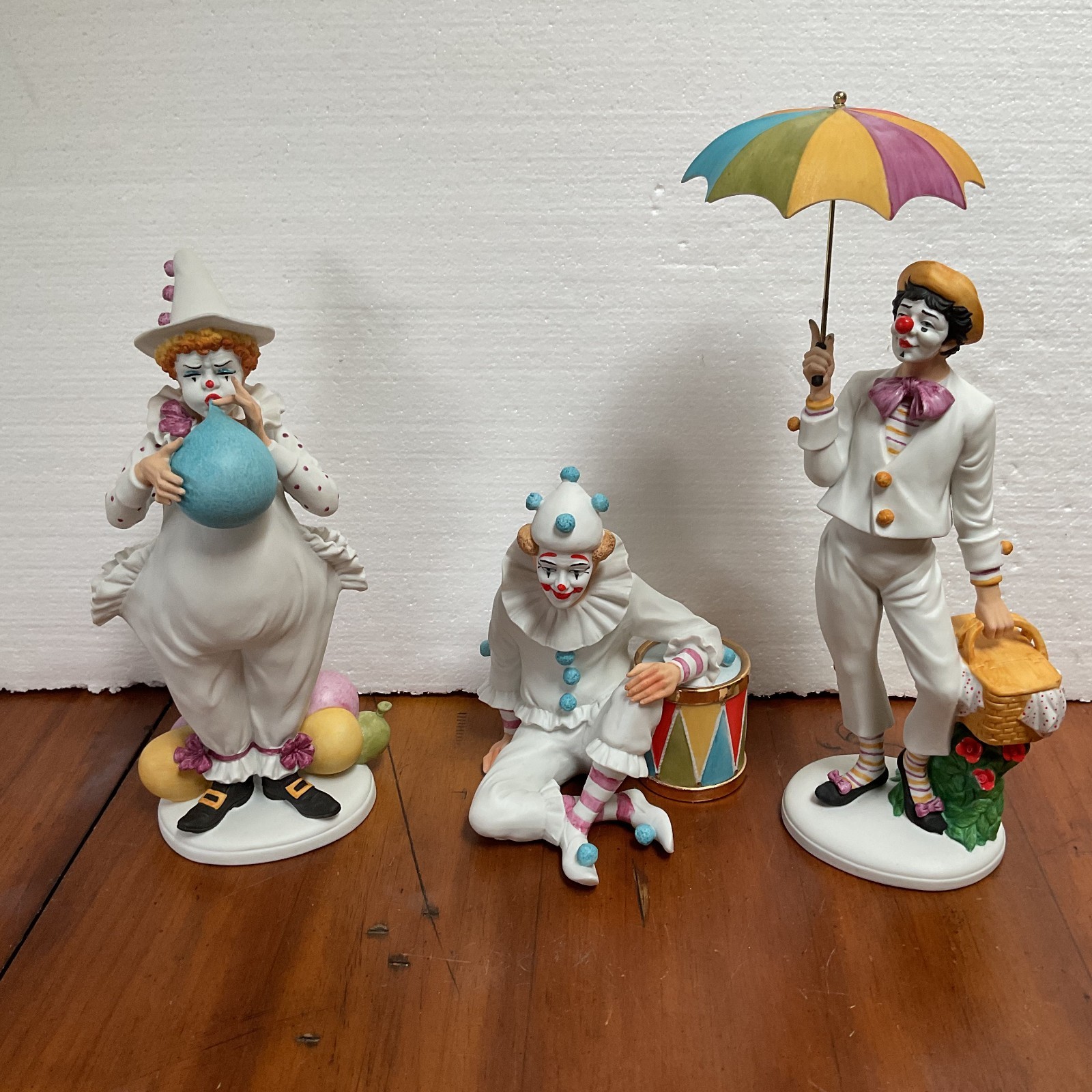 Royal Doulton Carnival of Clowns – Lot of 3 – Ben Black – Limited Edition