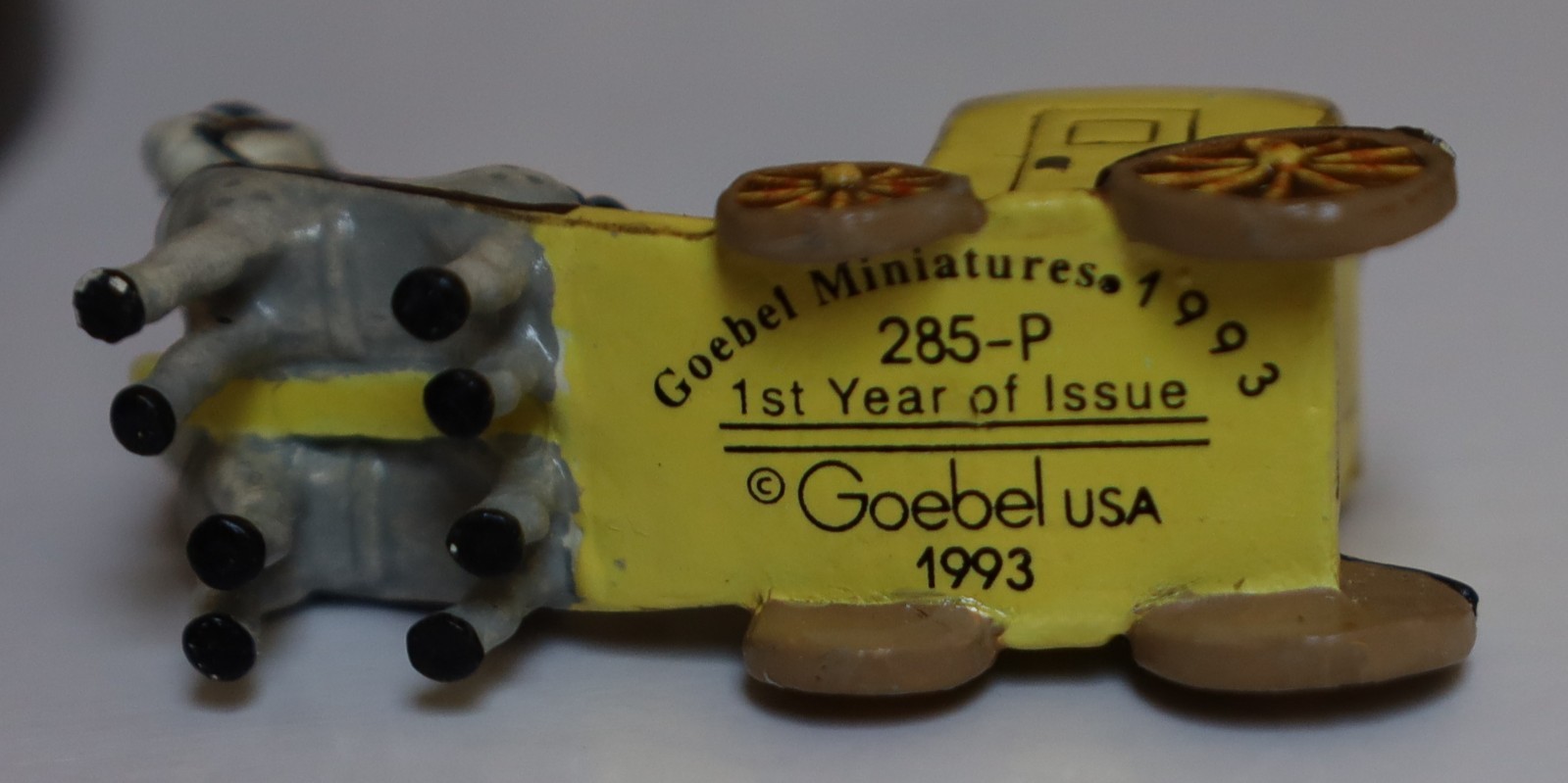 Goebel Hummel Olszewski The Mail is Here Clock Tower w/ Glass Dome 7 3/4″ H