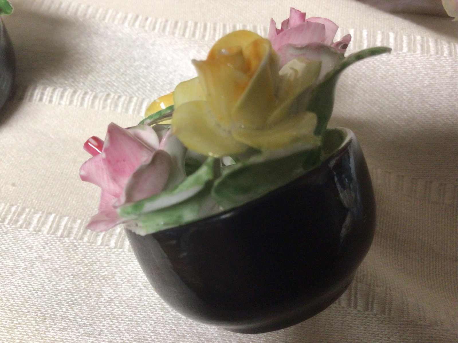 vintage Coalport Bone China bouquet of flowers AD1750 England Small