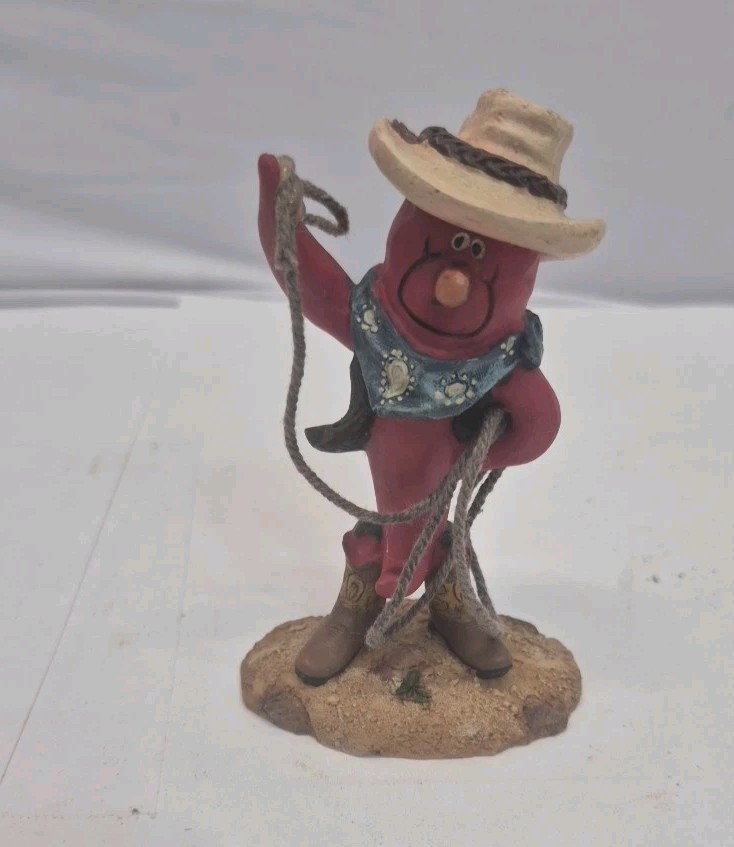 New Lincolnshire Trail Collection Cactus Chile Texas Cowboy Figurine