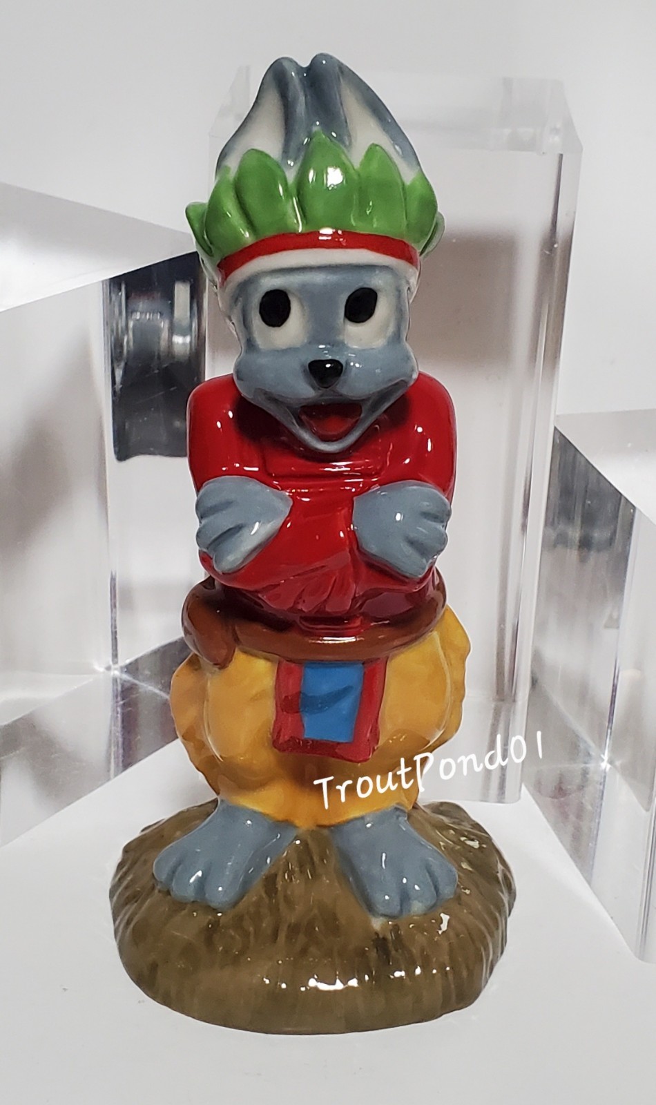 Wade Whimsies Arthur Hare Big Chief Bravehare Large Blow-Up 1998 Ltd Ed/1000