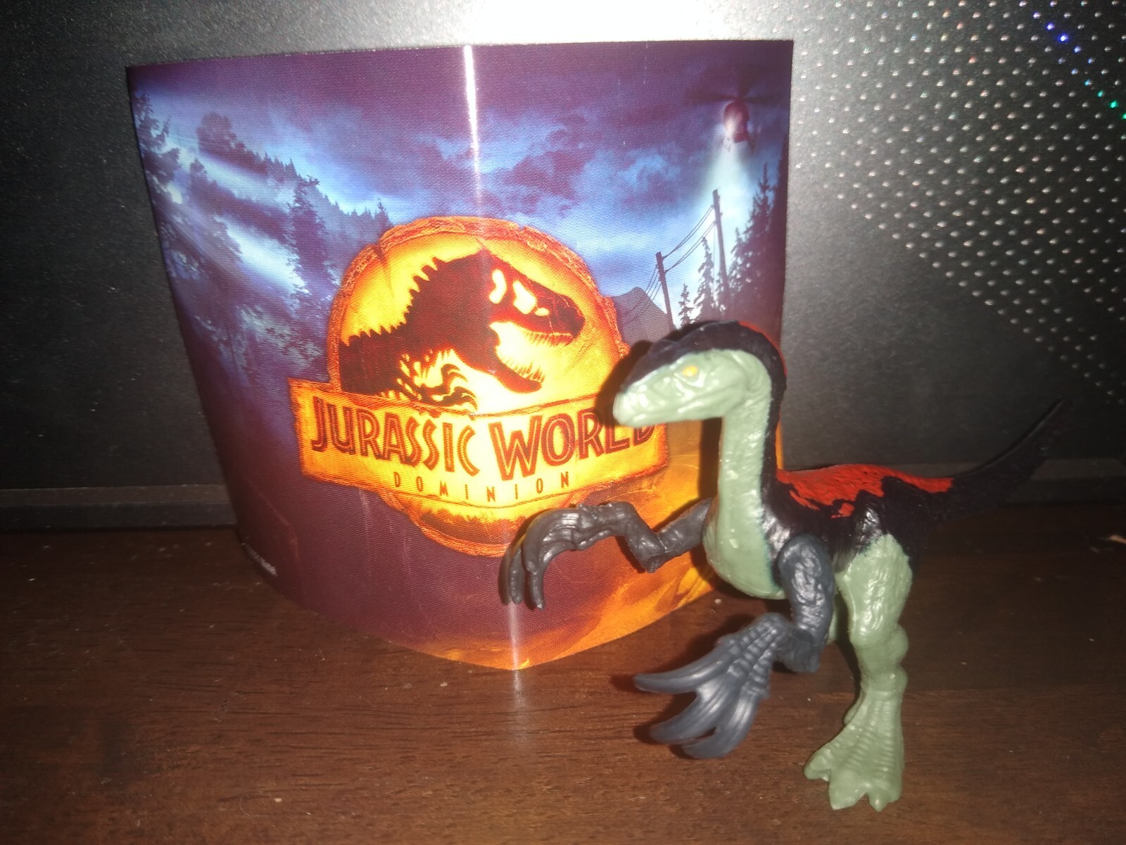 Jurassic World Dominion (2022) Mini Figure Mattel Lystrosaurus Therizinosaurus