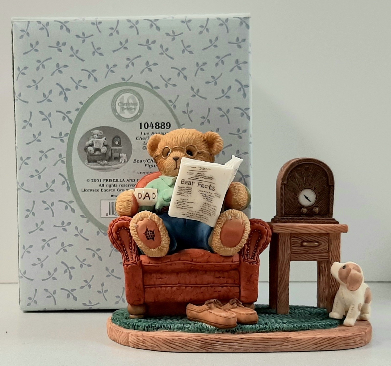 Cherished Teddies Dad # 104889 New I’ve Always Cherished Your Love & Guidance