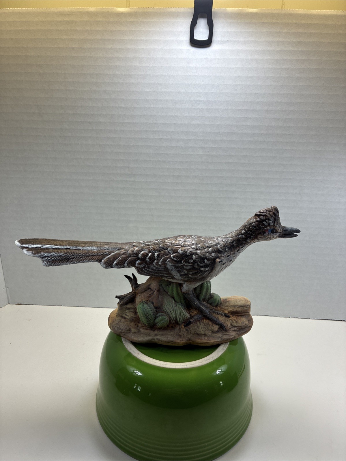 Vintage Ceramic Roadrunner Figurine Andrea Sadek Look Alike Made In 1982