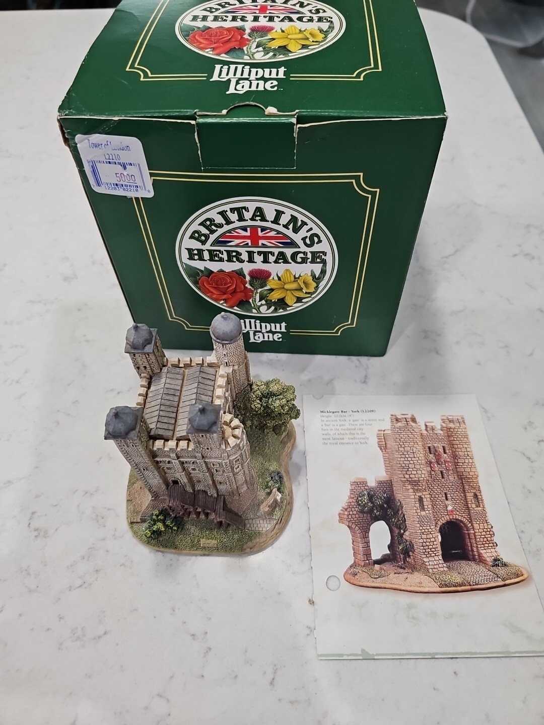 Lilliput. Tower of London 1998. Box. Deed. Mint. Very Scarce.
