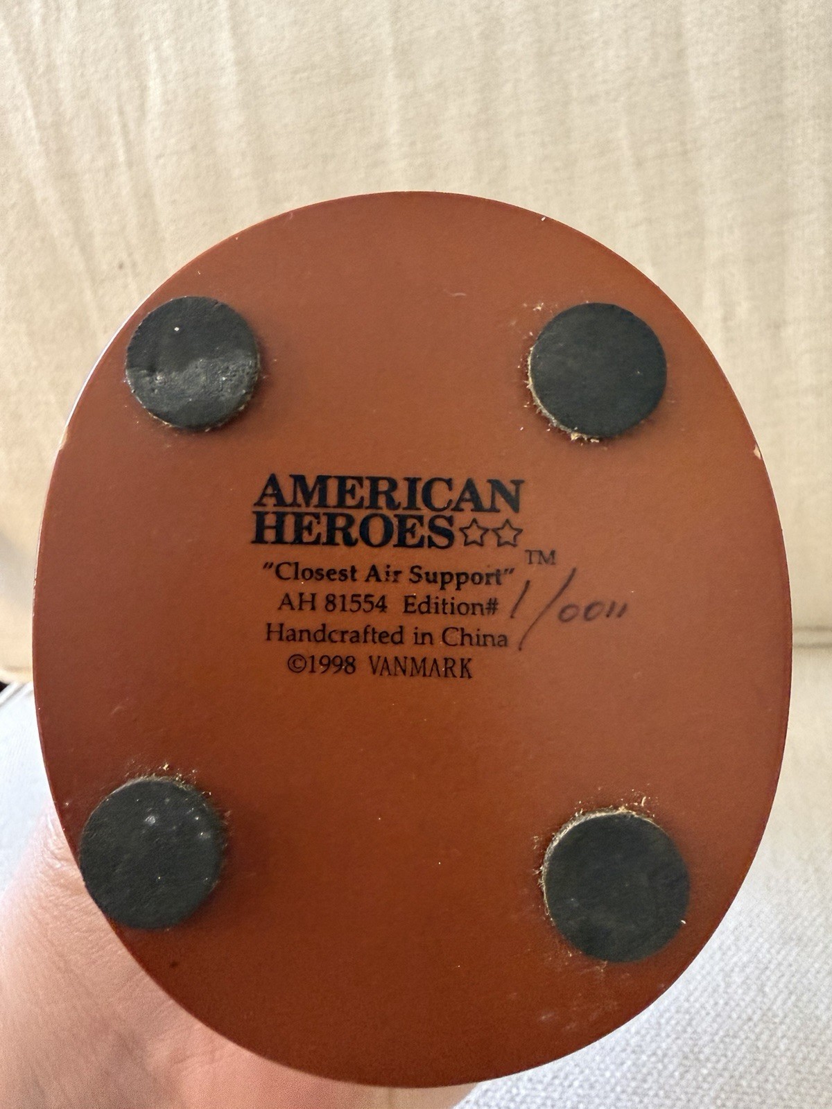 Vanmark American Heroes Collectible “Closest Air Support” 1998 Limited Edition!!