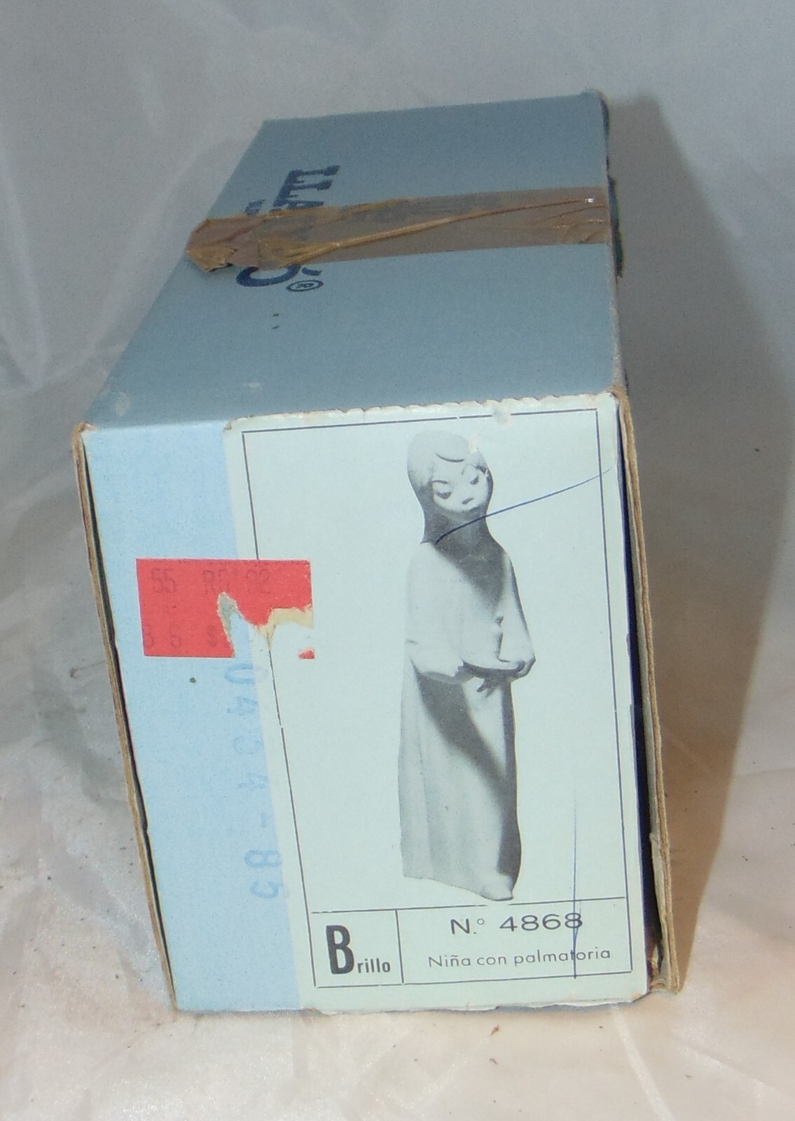 1965 LLADRO 4868 A-27M LIL GIRL w/ CANDLE RETIRED CHILDREN IN PAJAMA SERIES EX